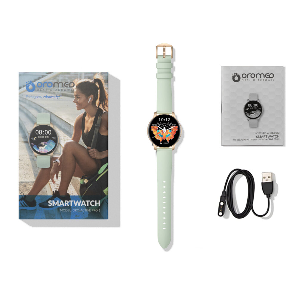 Smartwatch Oromed ORO ACTIVE PRO 1 zestaw