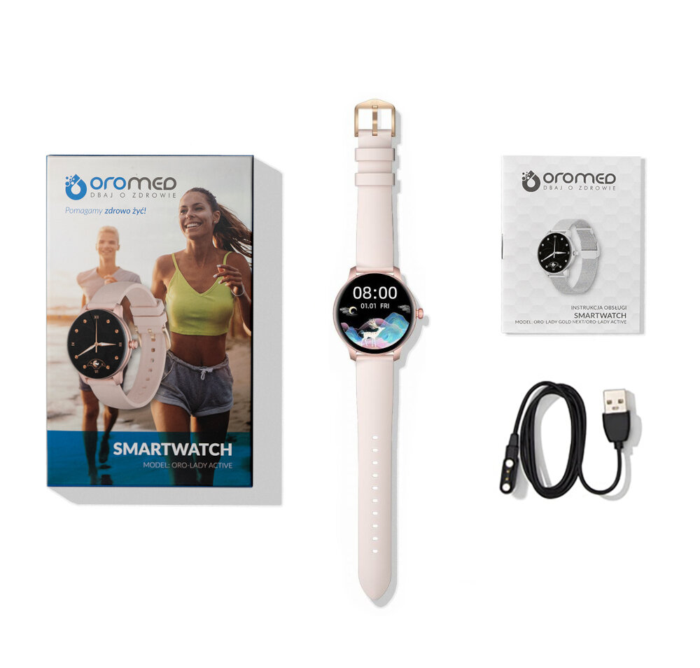 Smartwatch Oromed ORO LADY ACTIVE zestaw