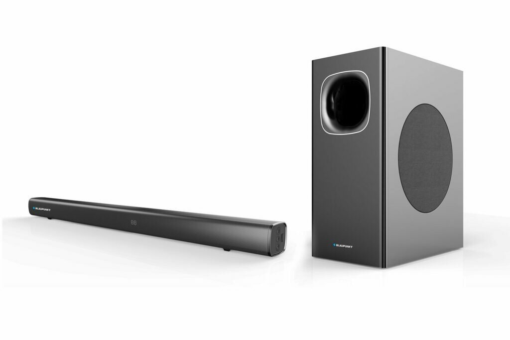 Soundbar Blaupunkt LS200SUB Bluetooth widok lewy skos