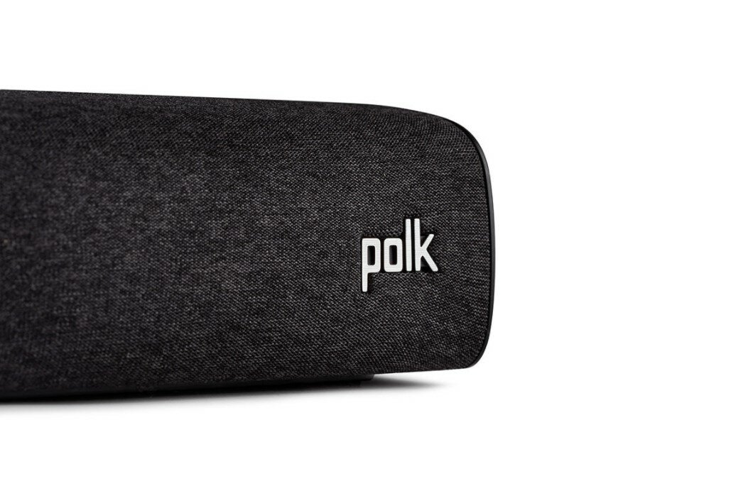 Soundbar z bezprzewodowym subwooferem POLK AUDIO SIGNA S3 srebrny logotyp