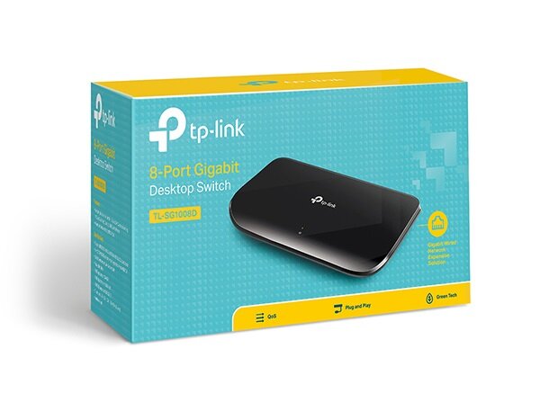 Switch TP-Link TL-SG1008D widok opakowania