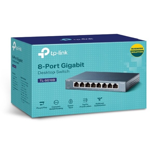 Switch TP-Link TL-SG108 widok opakowania