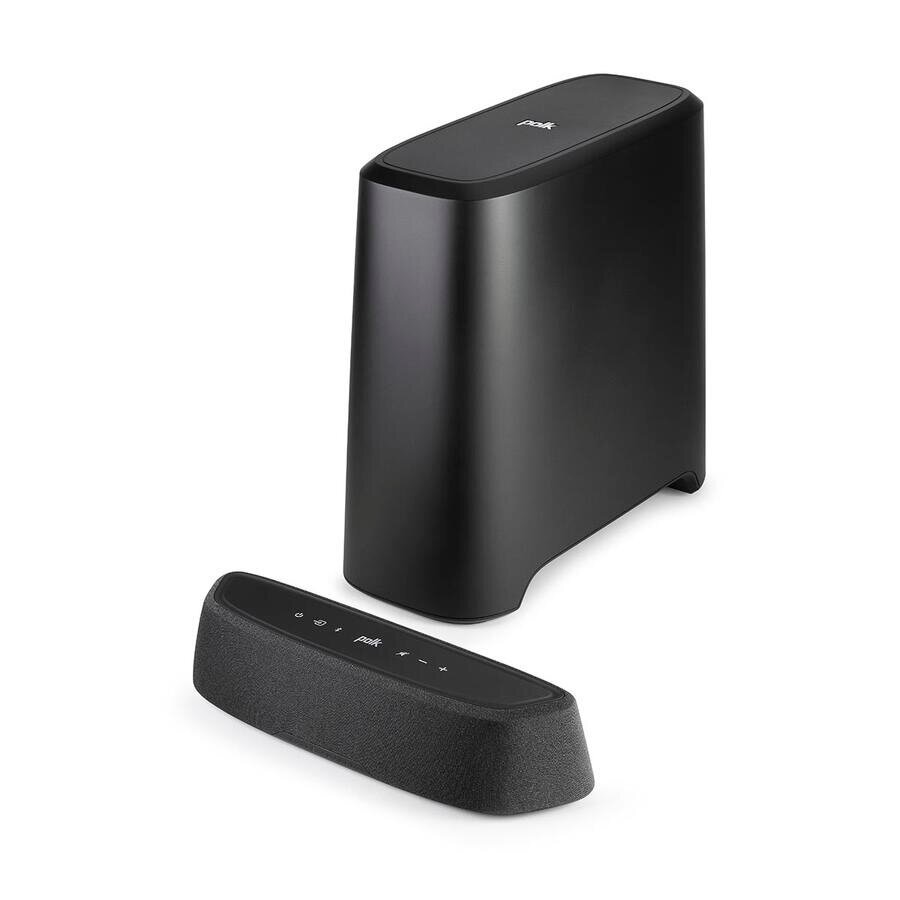 Soundbar Polk Audio Magnifi Mini AX na białym tle