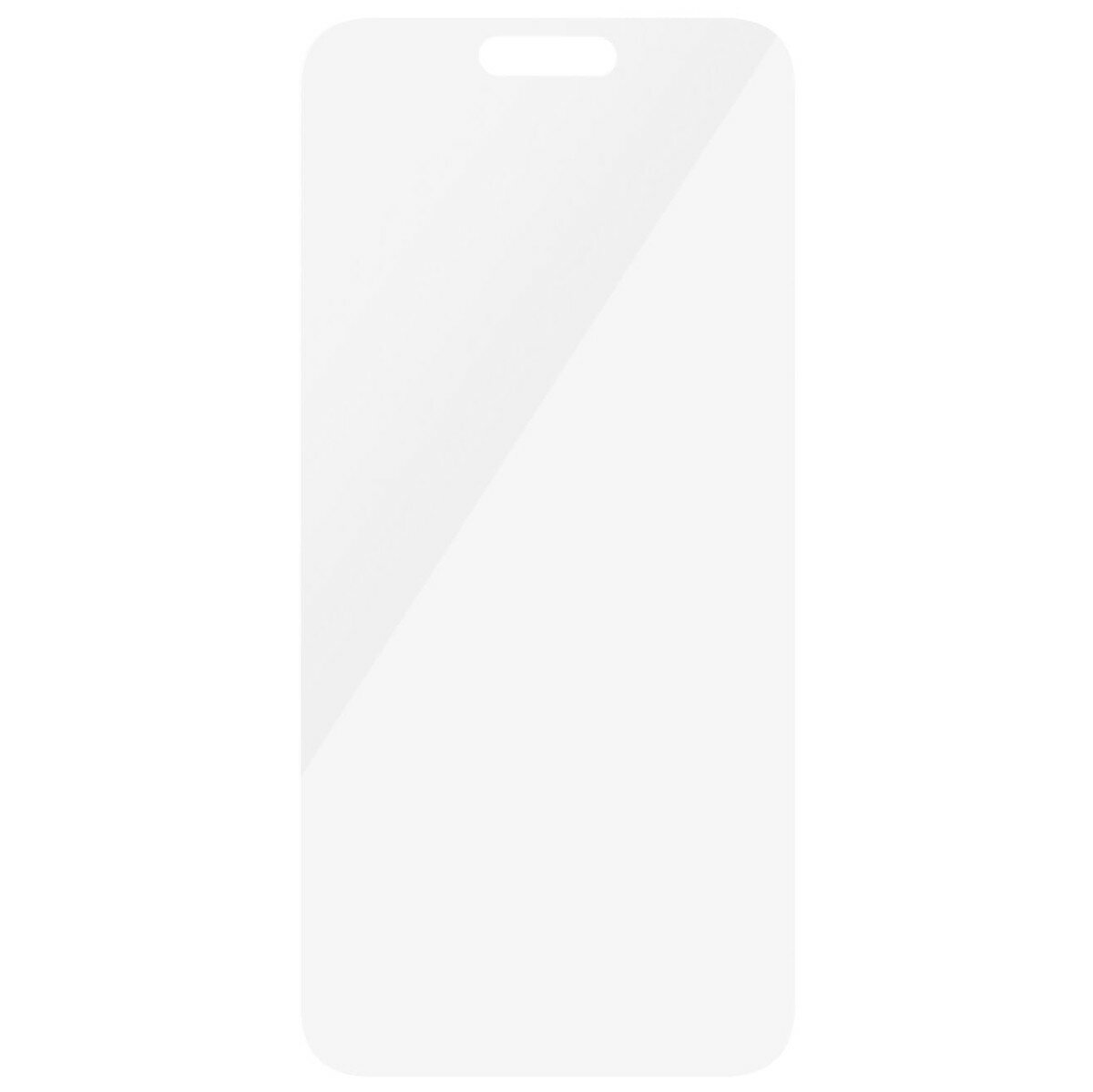 Szkło hartowane PanzerGlass Classic Fit iPhone 15 antybakteryjne od frontu