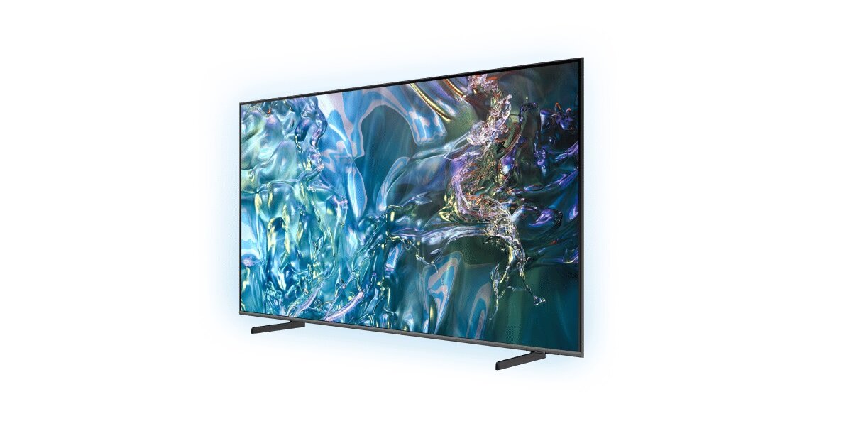 Telewizor Samsung QE43Q67DA QLED 4K 43” przedstawiony pod skosem