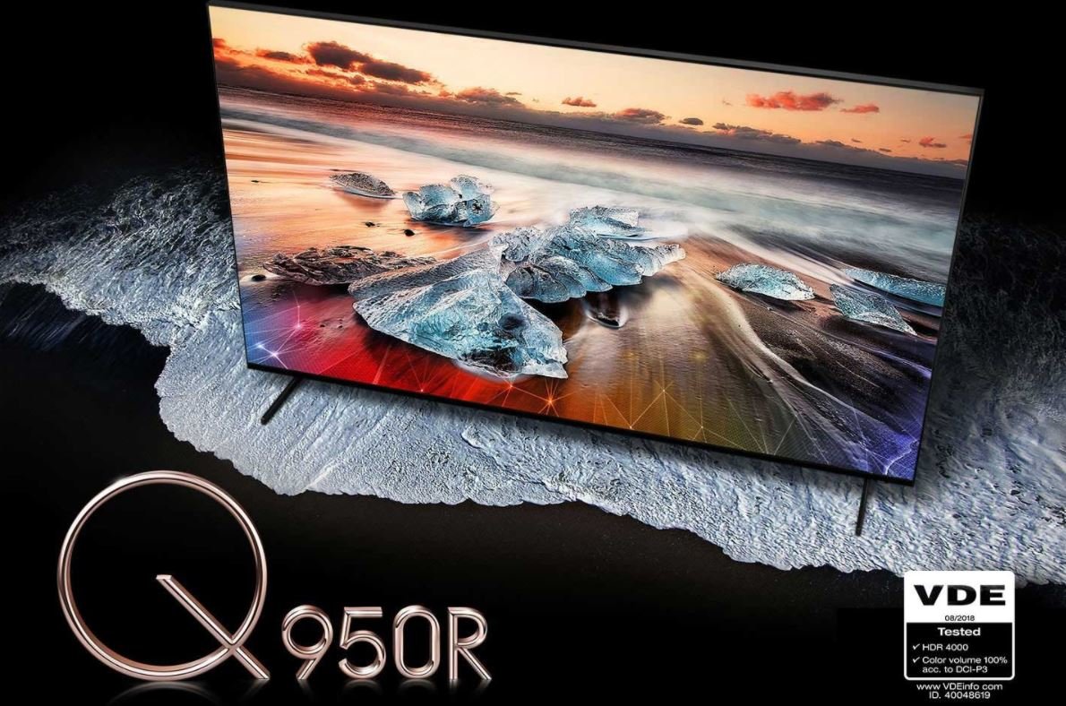 Telewizor Samsung QLED 8K QE75Q950RBTXXH z rozdzielczością 8K