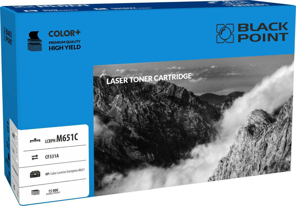 Toner Black Point LCBPHM651C widok na front