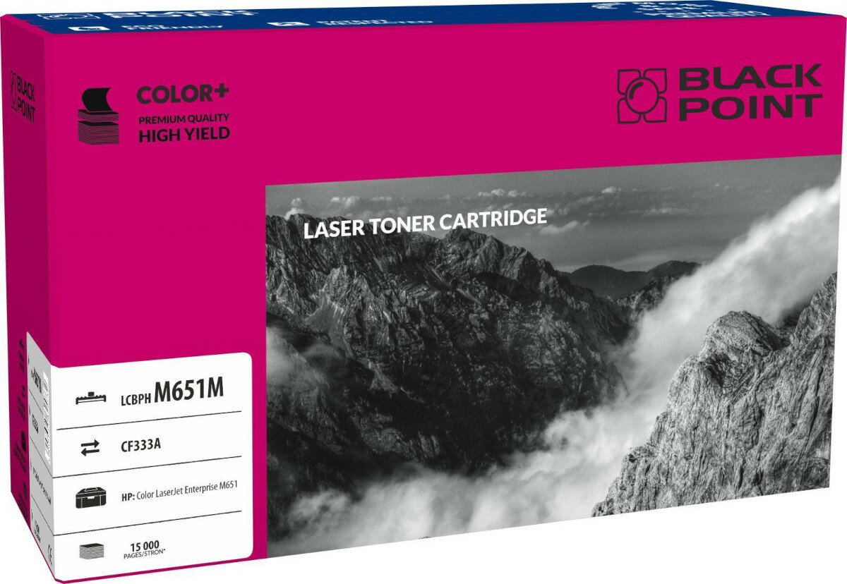 Toner Black Point LCBPHM651M widok na front