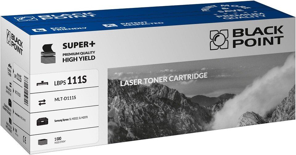 Toner Black Point LBPS111S widokna opakownie przodem