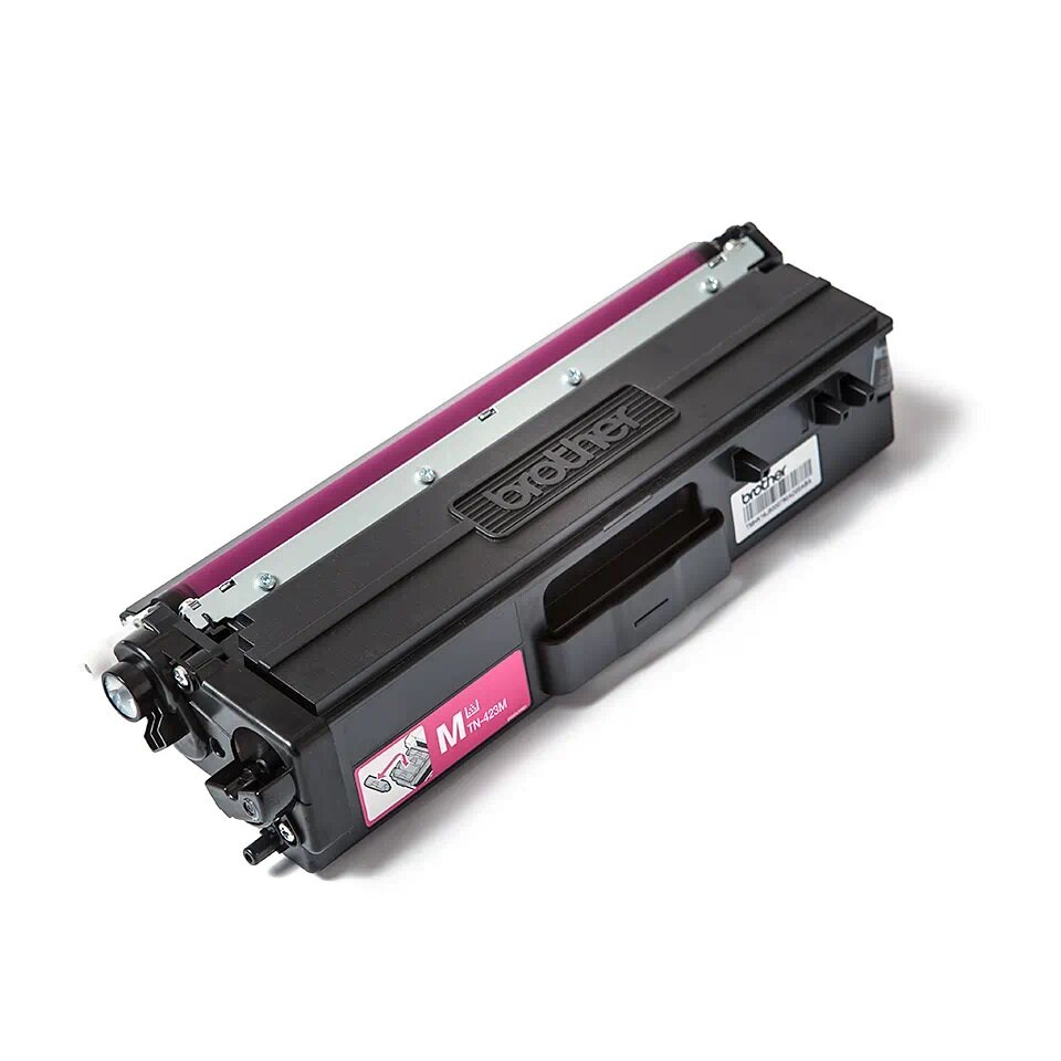 Toner Brother TN-423M magenta widok pod skosem