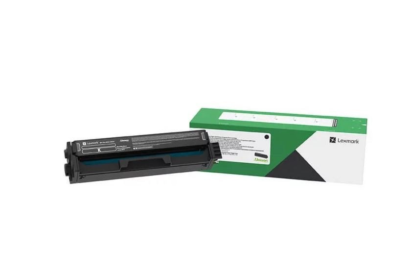 Toner Lexmark C3220K0 black 1500str. C3224 / C3326 / MC3224 / MC3326 widok od przodu