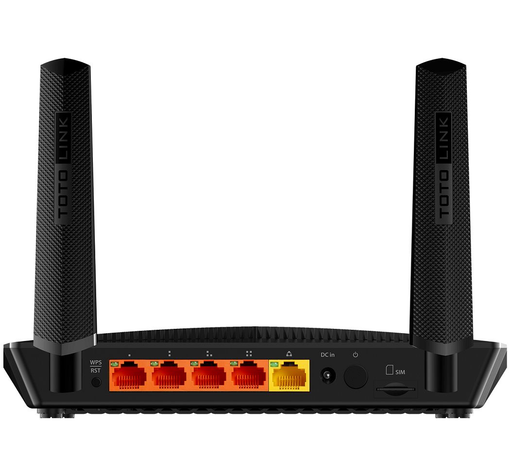 Router bezprzewodowy TOTOLINK LR1200 z tyłu