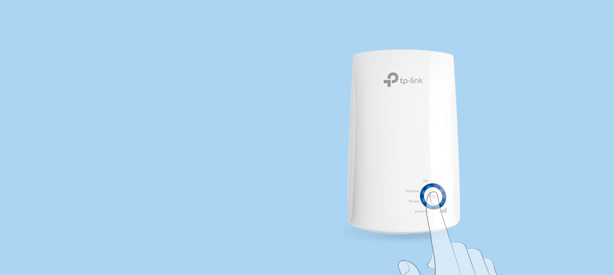 Uniwersalny wzmacniacz TP-Link TL-WA850RE 300Mb/s przycisk Range Extender