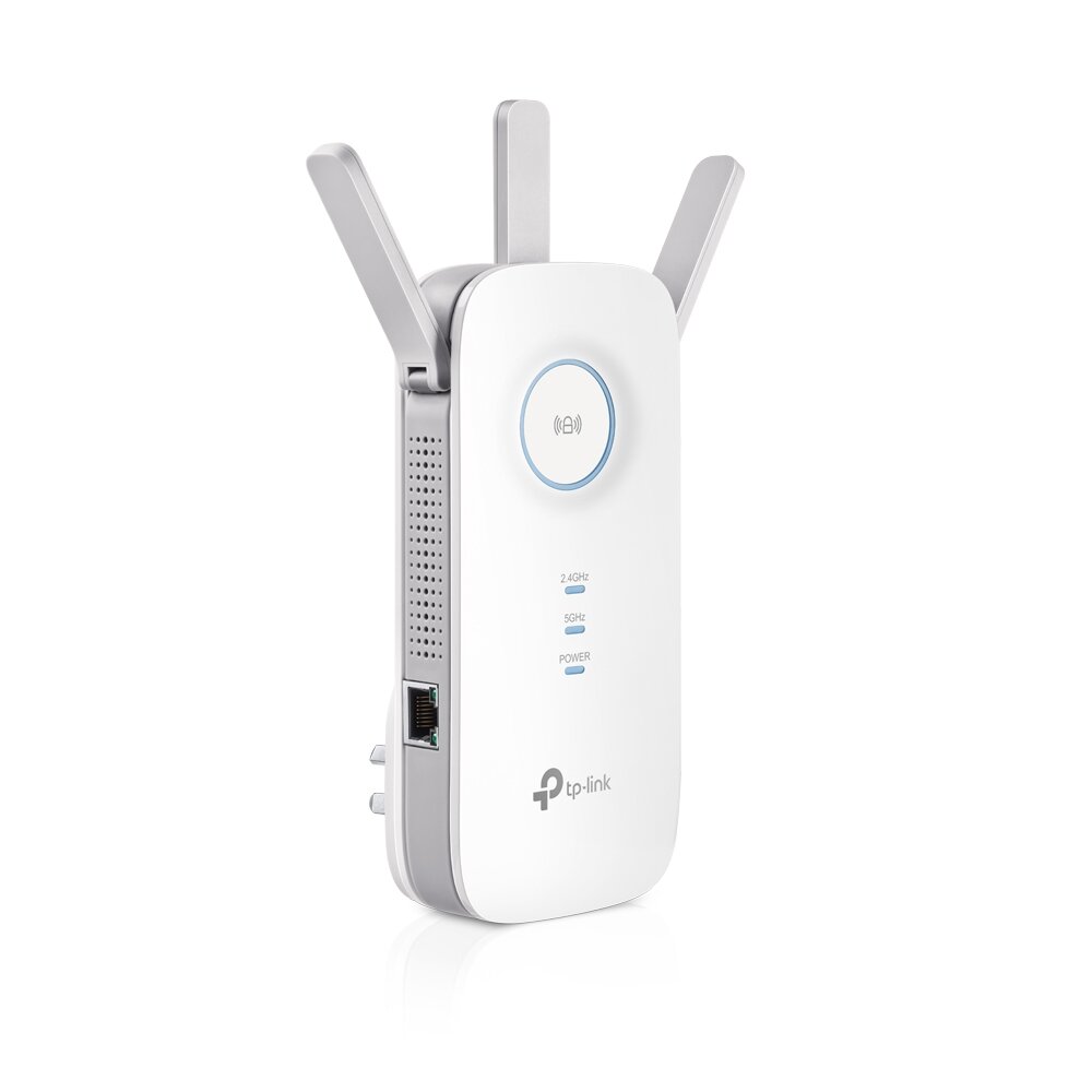 Wzmacniacz sygnału TP-Link RE450 AC1750 widok ze skosu