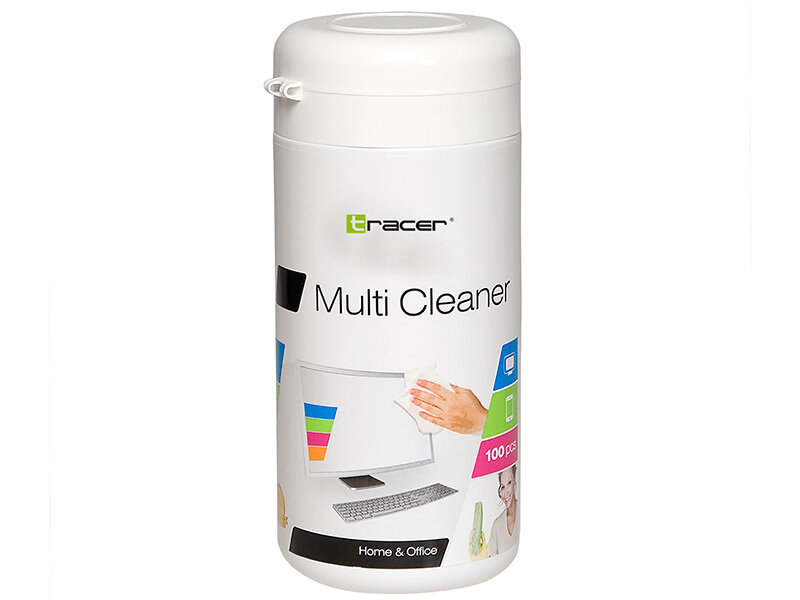 Chusteczki czyszczące Tracer Multi Cleaner od frontu