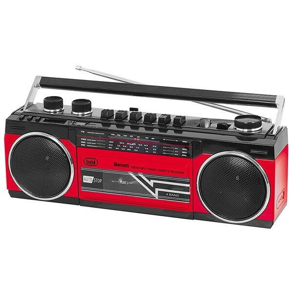 Boombox Trevi RR501 Czerwony z przodu