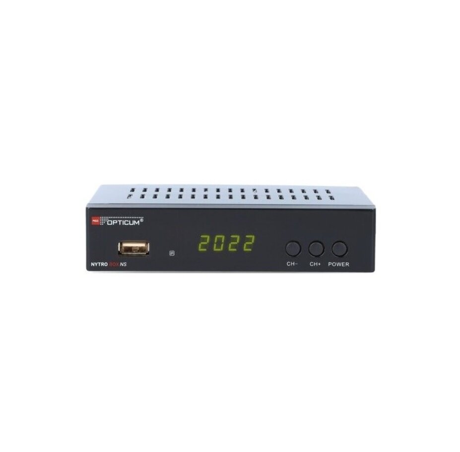 Tuner Opticum NYTROBOX NS DVB-T2 frontem