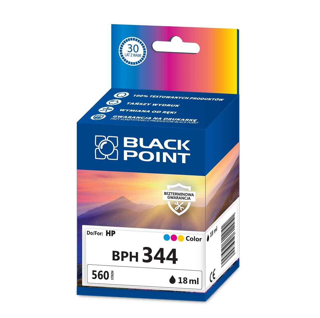 Tusz Black Point BPH344 Kolorowy No 344 frontem