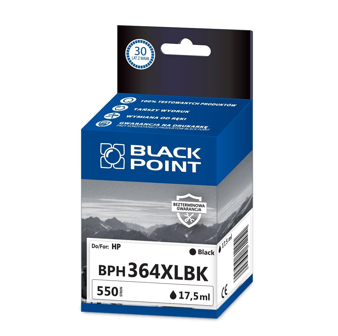 Kartridż atramentowy Black Point BPH364XLBK black 