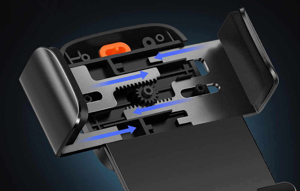 Uchwyt samochodowy Baseus Easy Control Clamp z przyssawką mechanizm