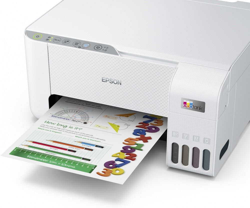 Urządzenie wielofunkcyjne Epson EcoTank L3256 pod skosem w lewo