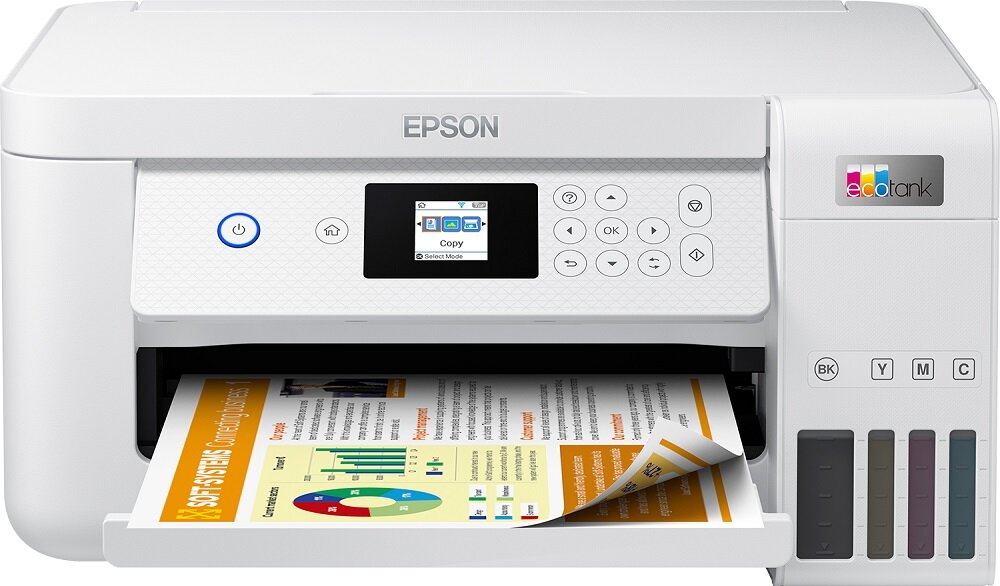 Urządzenie wielofunkcyjne Epson EcoTank L4266 widok na urządzenie od frontu