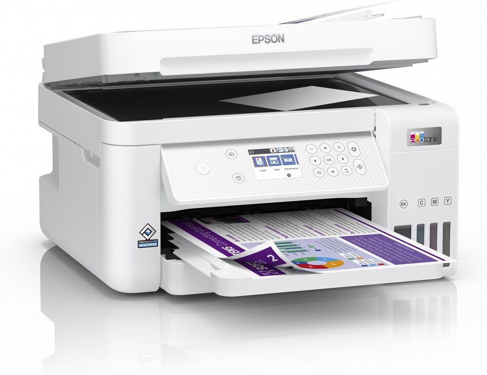 Urządzenie wielofunkcyjne Epson EcoTank L6276 pod skosem w prawo