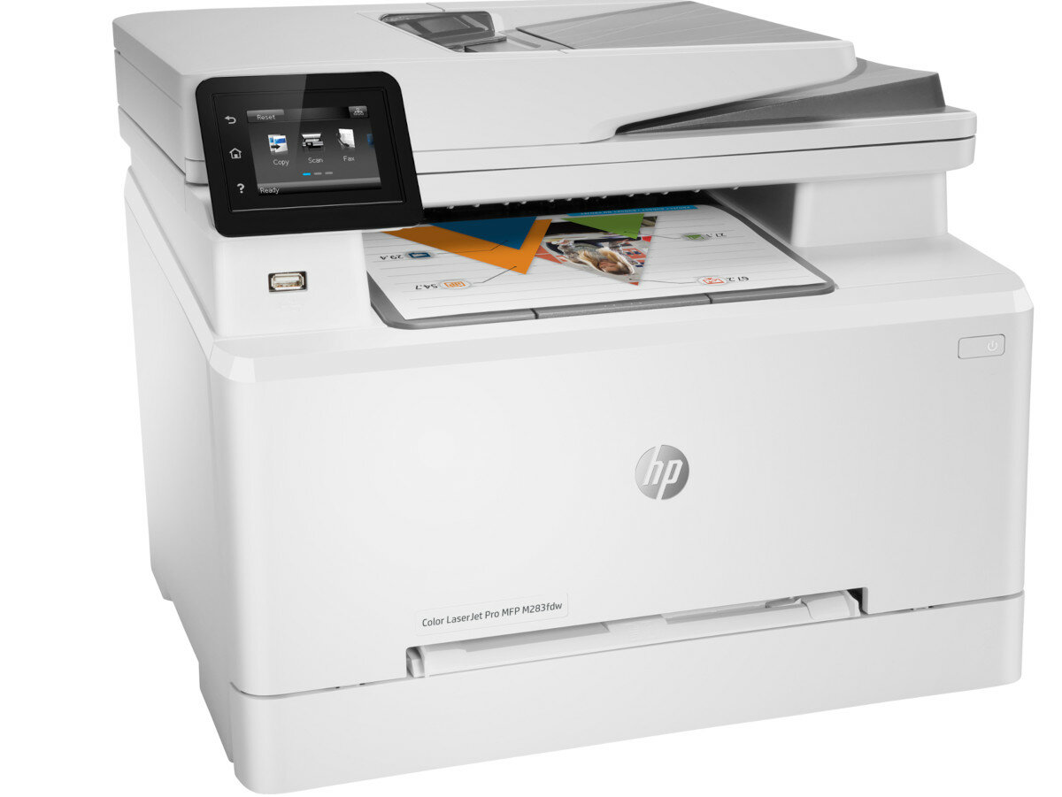 LaserJet Pro M283fdw skos od lewej