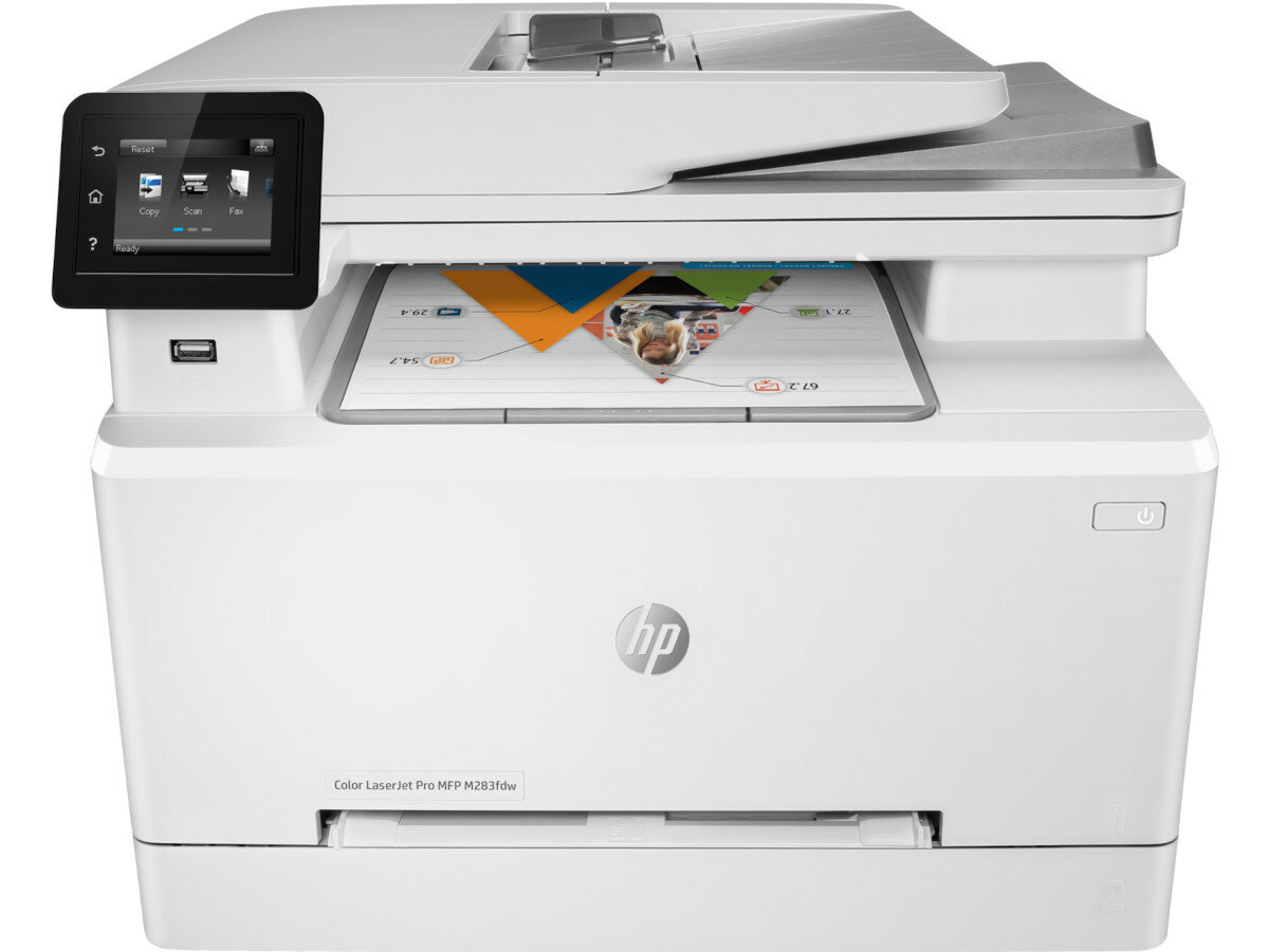 LaserJet Pro M283fdw od przodu