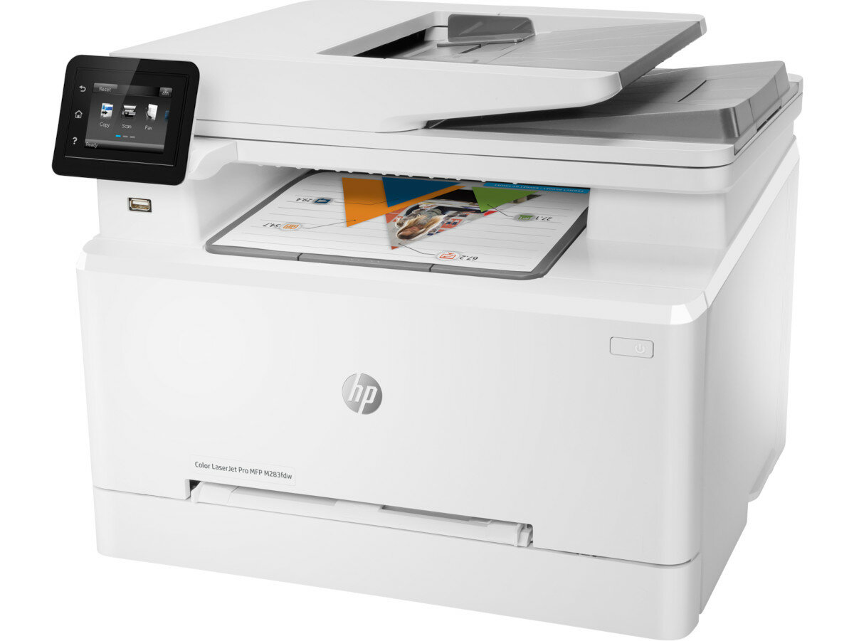 LaserJet Pro M283fdw skos od prawej