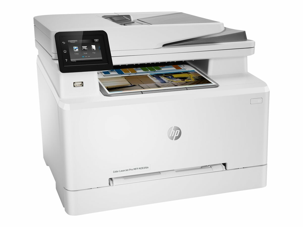 Urządzenie wielofunkcyjne HP Color LaserJet Pro MFP M282nw WiFi widok urządzenia pod skosem