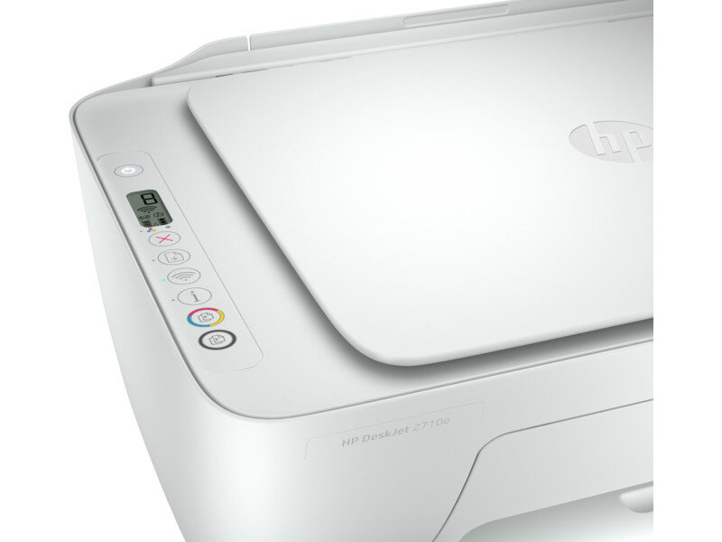 Urządzenie wielofunkcyjne HP OfficeJet Pro 2710e zbliżenie na wyświetlacz