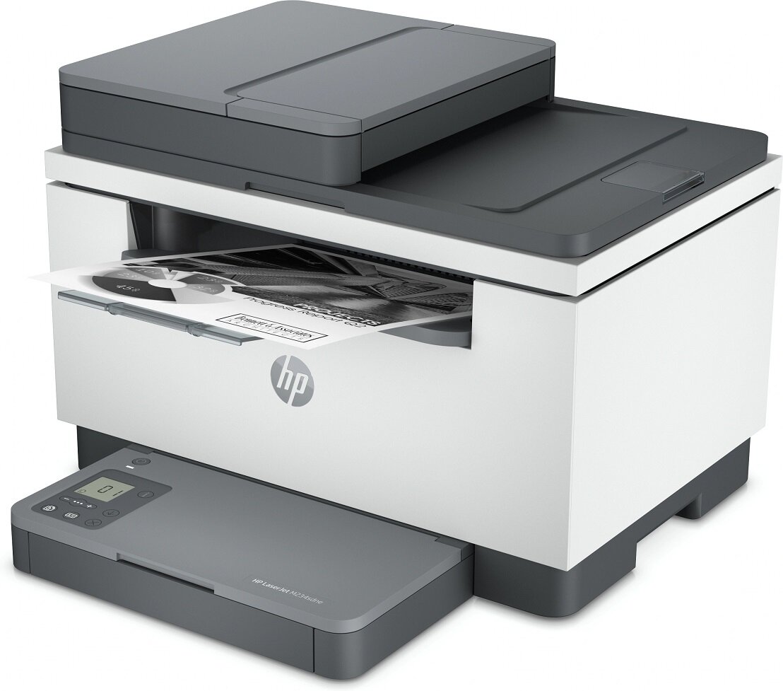 Urządzenie wielofunkcyjne HP LaserJet M234sdne 6GX00E na białym tle