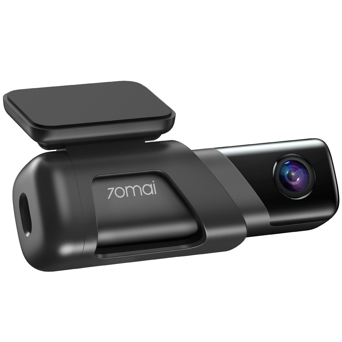 Wideorejestrator 70mai Dash Cam M500 128GB widok kamery pod skosem