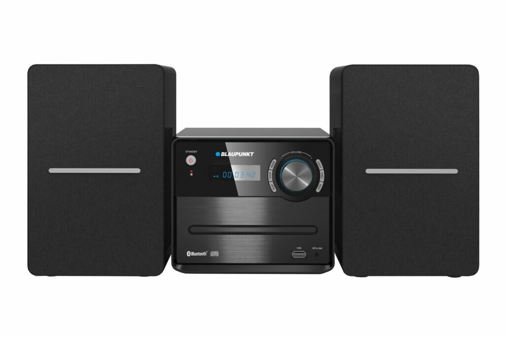 Wieża Blaupunkt MS13BT Bluetooth widok od frontu