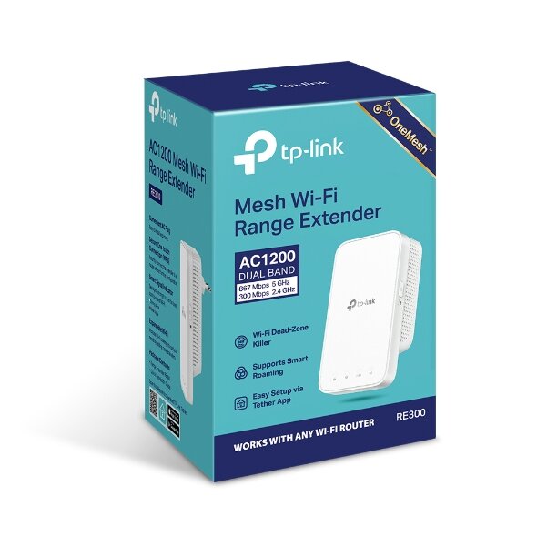 Wzmacniacz sygnału TP-Link RE300 pudełko