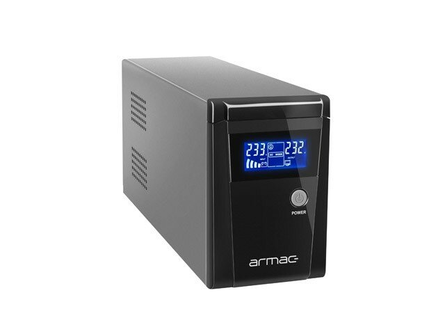 Zasilacz awaryjny UPS Armac Office 1000E LCD O/1000E/LCD widok pod skosem