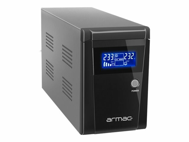 Zasilacz awaryjny UPS Armac Office 1000F LCD O/1000F/LCD widok pod skosem