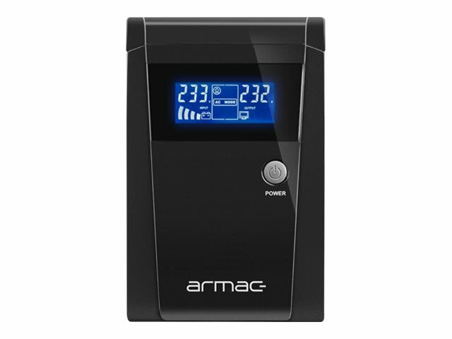 Zasilacz awaryjny UPS Armac Office 1000F LCD O/1000F/LCD widok od przodu