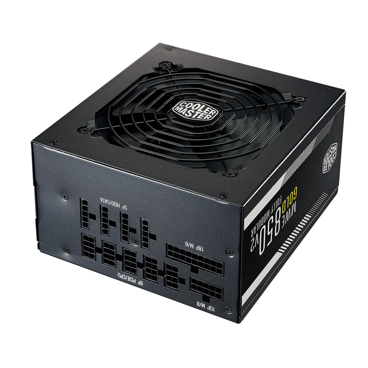 Zasilacz Cooler Master MWE Gold V2 850W MPE-8501-AFAAG-EU widok z góry