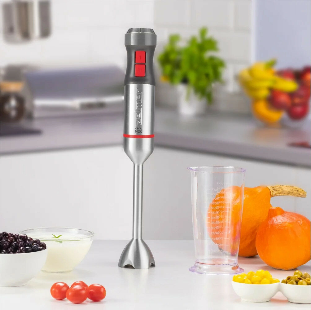 Blender ręczny Zelmer ZHB4650 VARIO w scenerii kuchennej