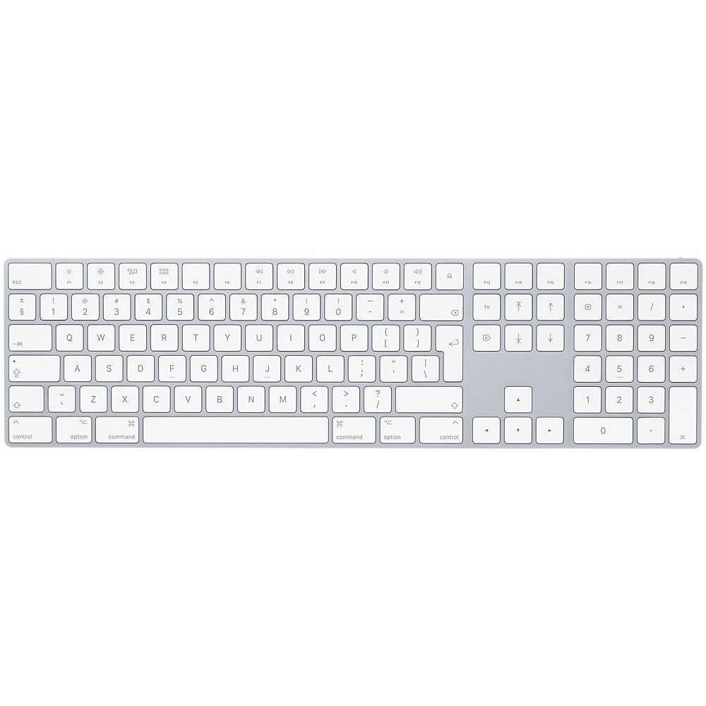 apple magic keyboard with numeric keypad backlit