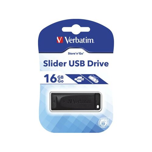 Verbatim Slider 16GB Czarny