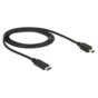 Delock Kabel USB Type-C(M)-MINI BM 2.0 1m