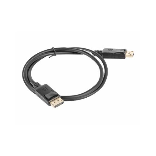 LANBERG Kabel DisplayPort M/M 4K 1M czarny