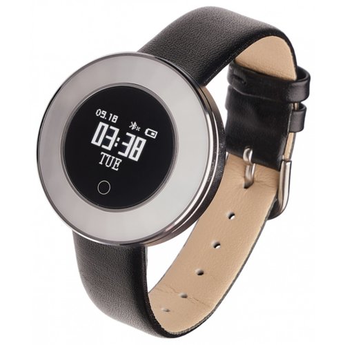 Garett Electronics Smartwatch Women Lea srebrny