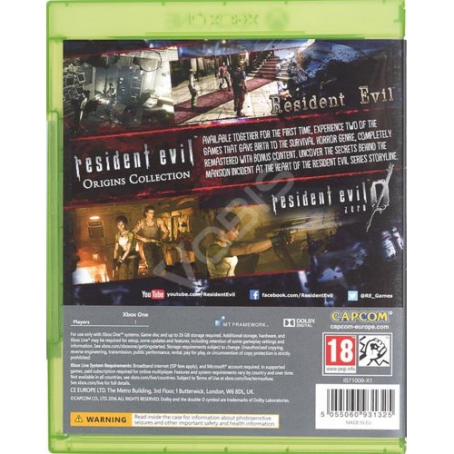Gra Xbox One Resident Evil Origins Collection EN