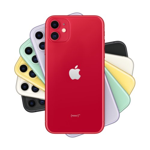 Smartfon Apple iPhone 11 64GB (PRODUCT)RED