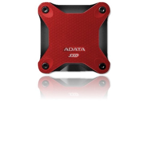 Adata SSD External SD600 256G 2.5'' USB3.1 TLC 3D Czerwony