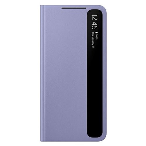 Etui Samsung Smart Clear View Cover Violet do Galaxy S21 EF-ZG991CVEGEE